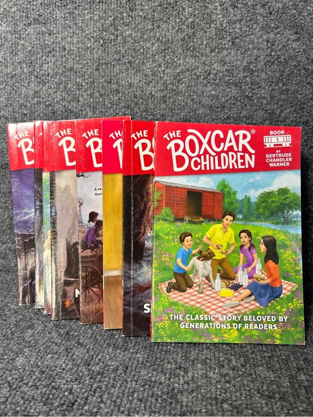 The Boxcar Children Book Set- Books 1-8